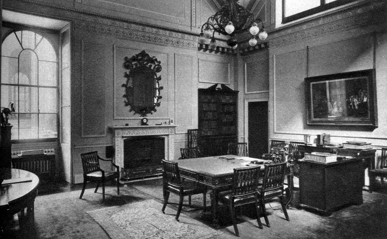 The Governors Room, Bank, London, 1926-1927. alkotó: Joel