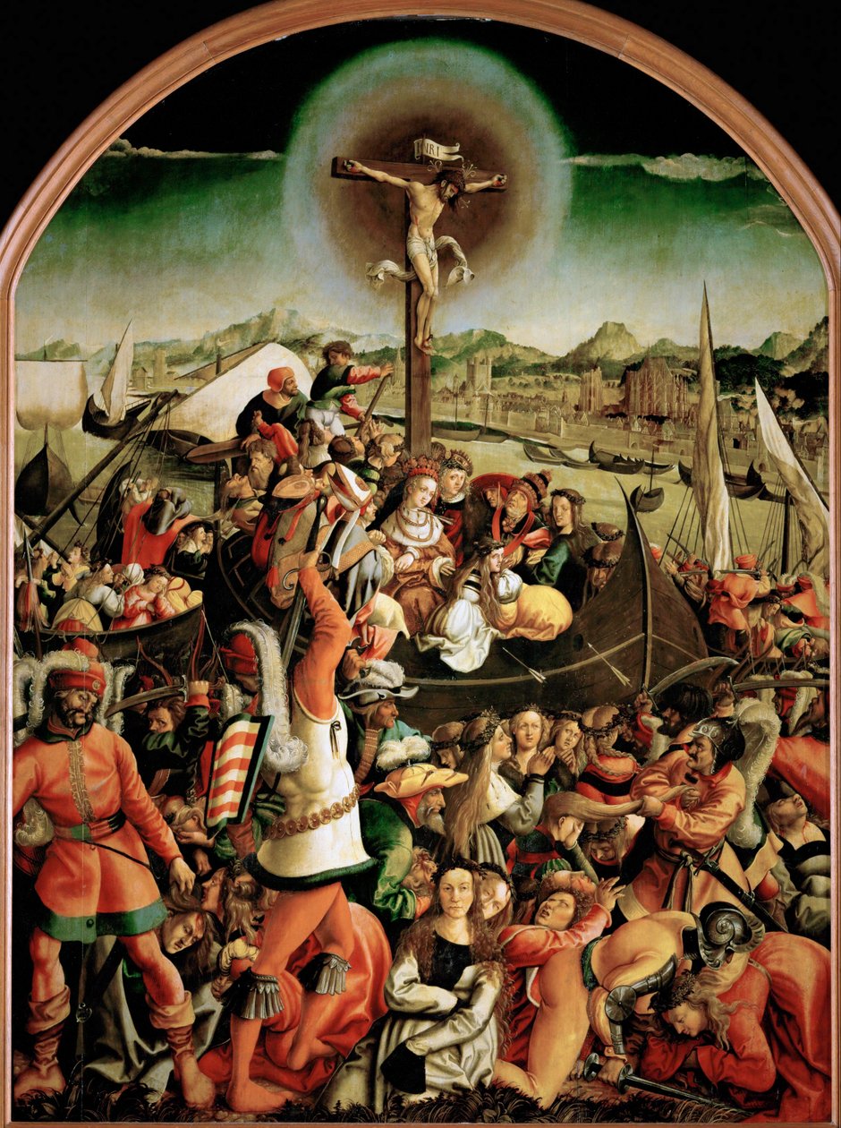 Szent Ursula vértanúsága alkotó: Joerg the Elder Breu