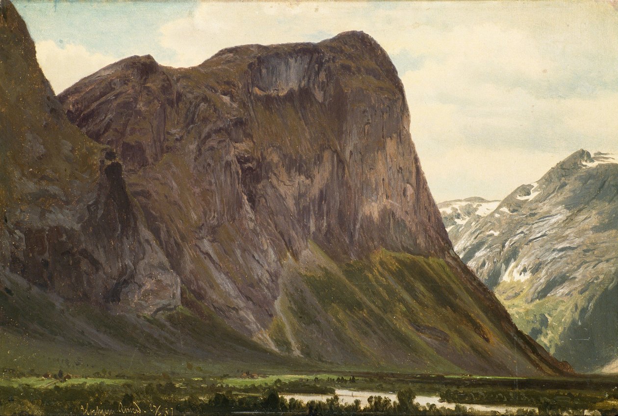 Horgheimből, Romsdalból alkotó: Johan Fredrik Eckersberg