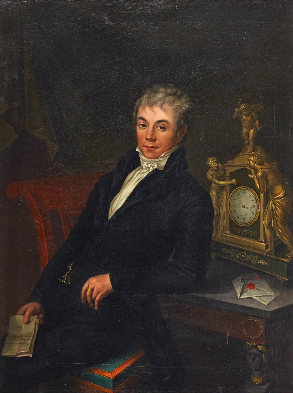 Gustaf Fredrik af Wirsén portréja alkotó: Johan Gustaf Wäström