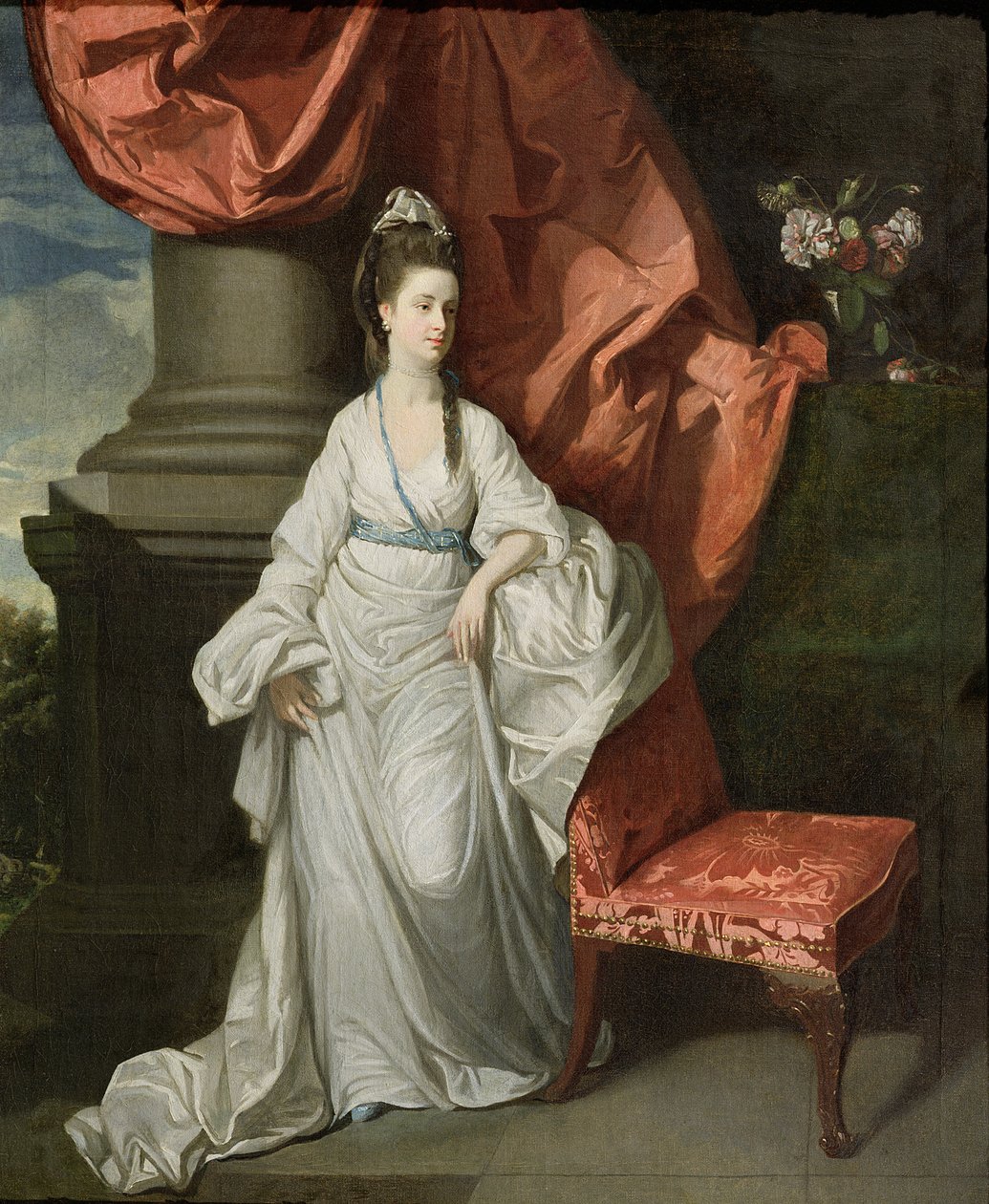 Lady Grant, Sir James Grant felesége, Bt., 1770-80 alkotó: Johan Joseph Zoffany