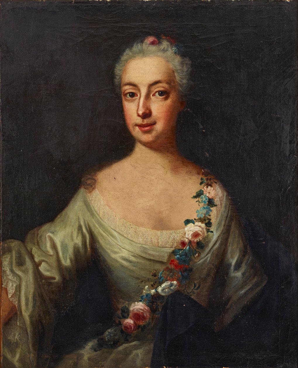 Catharina Bonde af Björnöt ábrázoló portré alkotó: Johan Stålbom