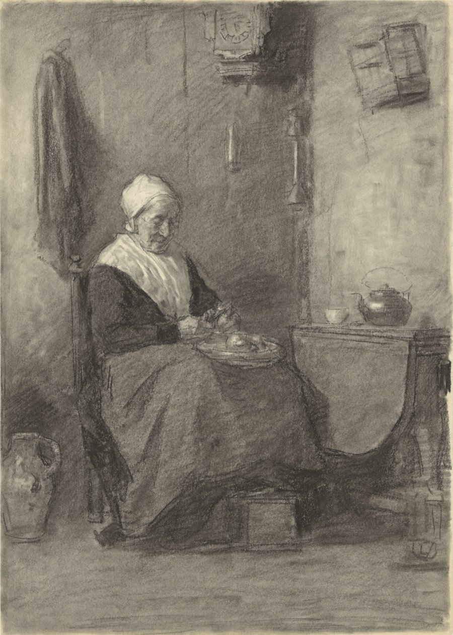 Farmer nő belső alkotó: Johan Antonie de Jonge
