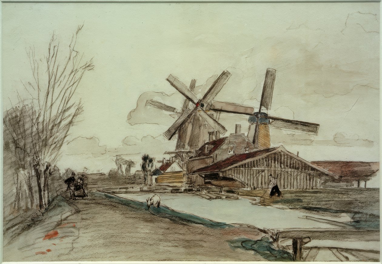 Stolki malmok, Rotterdam alkotó: Johan Barthold Jongkind