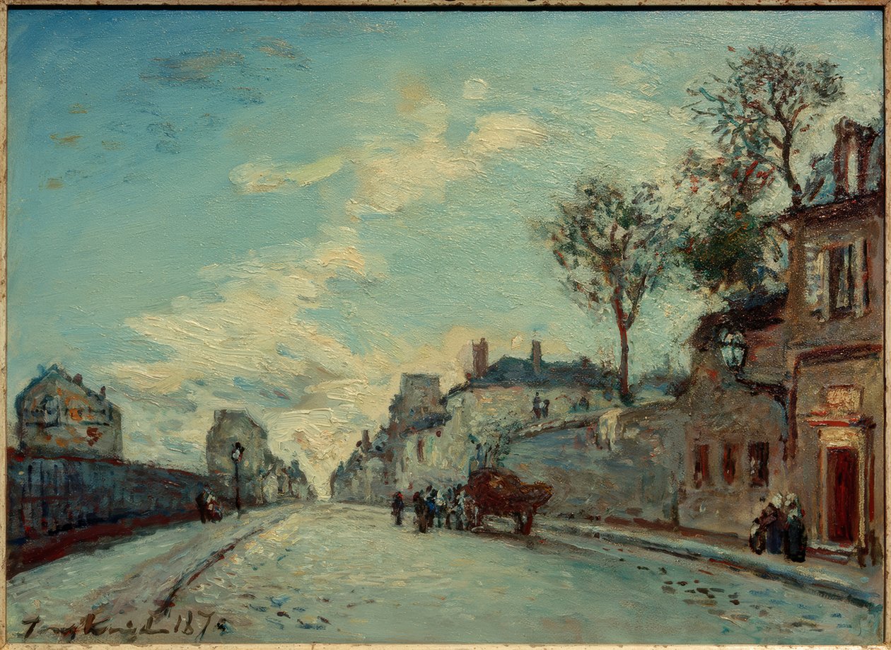 Párizs, a Rue Picpus alkotó: Johan Barthold Jongkind