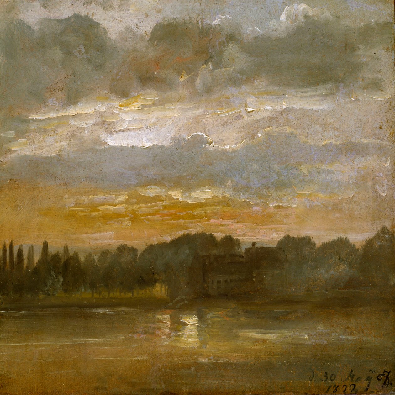 Este az Elbánál alkotó: Johan Christian Dahl