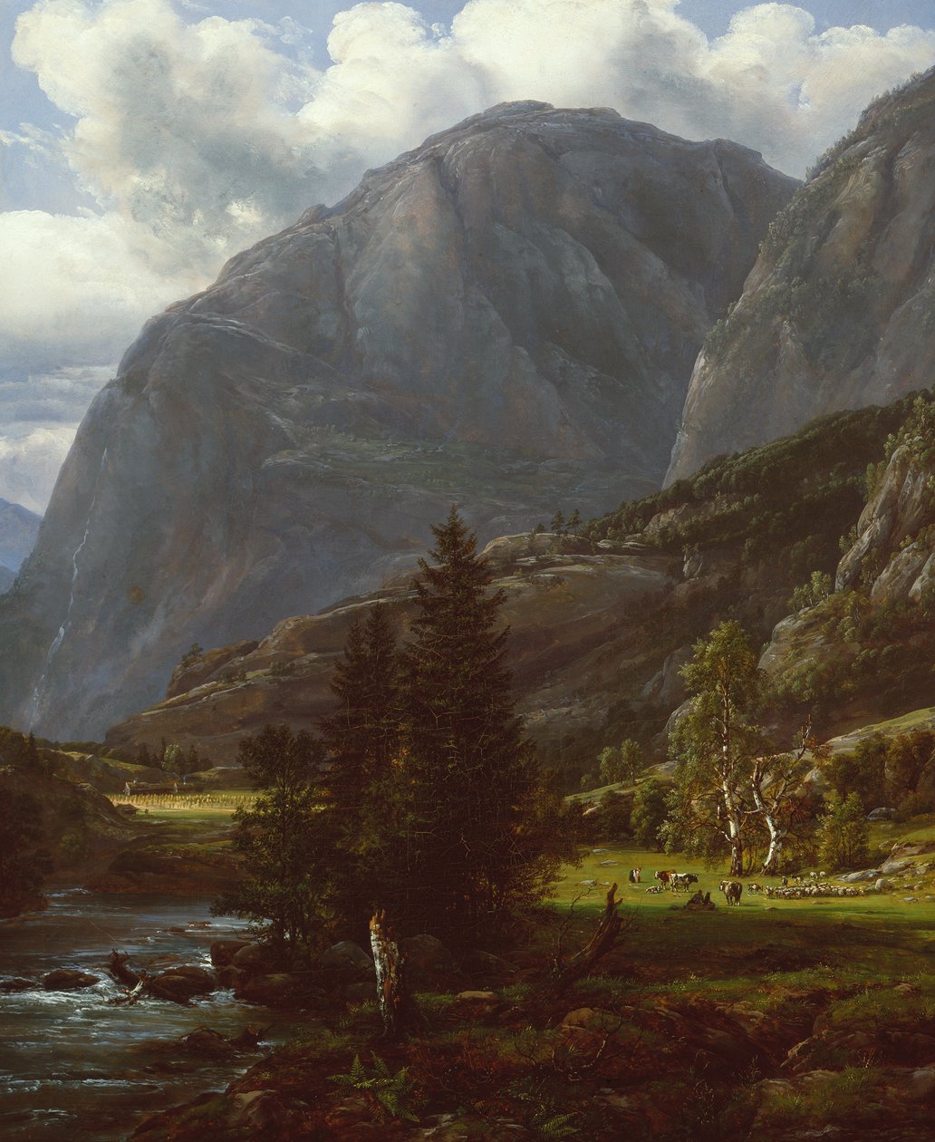 Fortun-völgy alkotó: Johan Christian Dahl