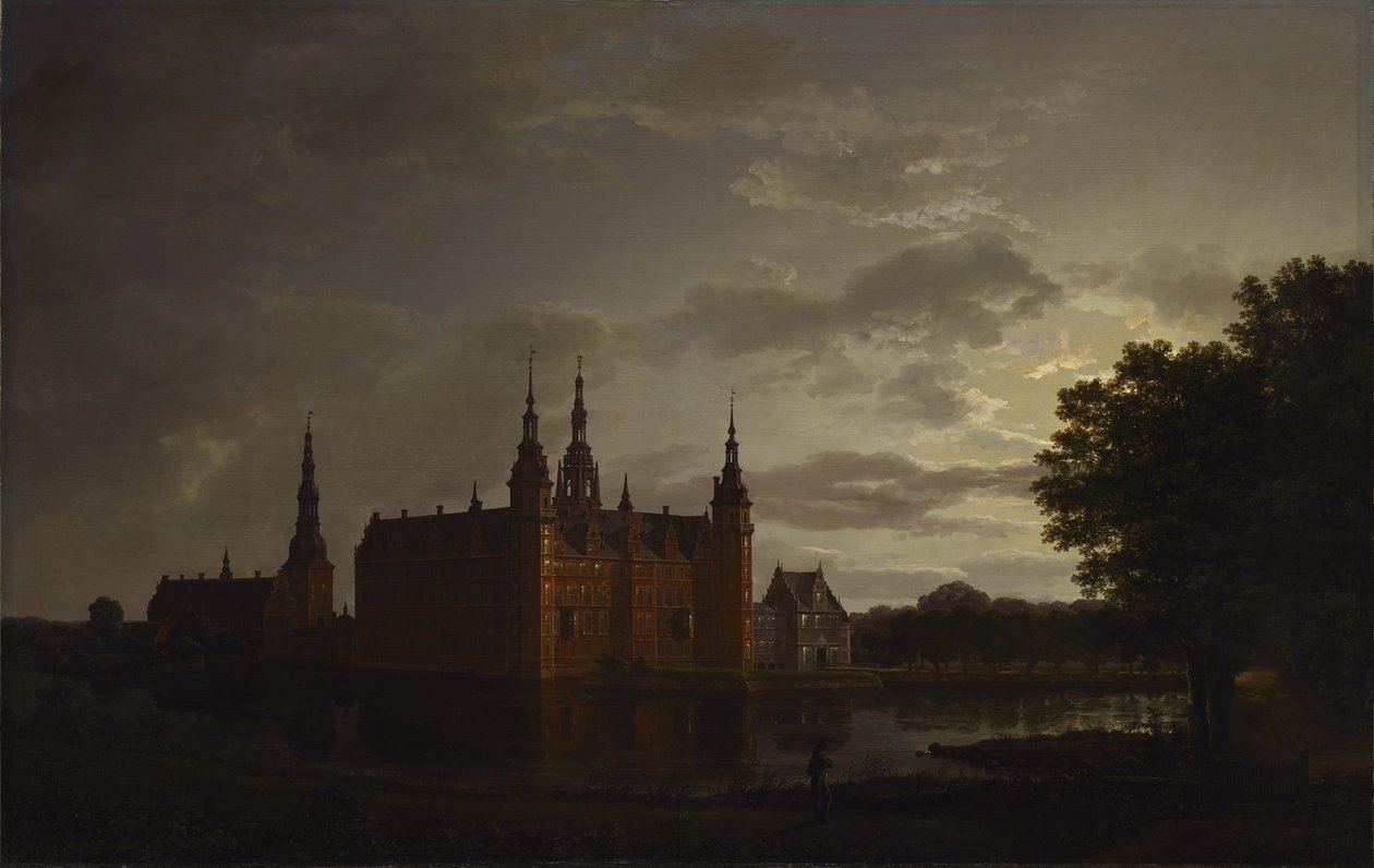 Frederiksborg kastély alkotó: Johan Christian Dahl