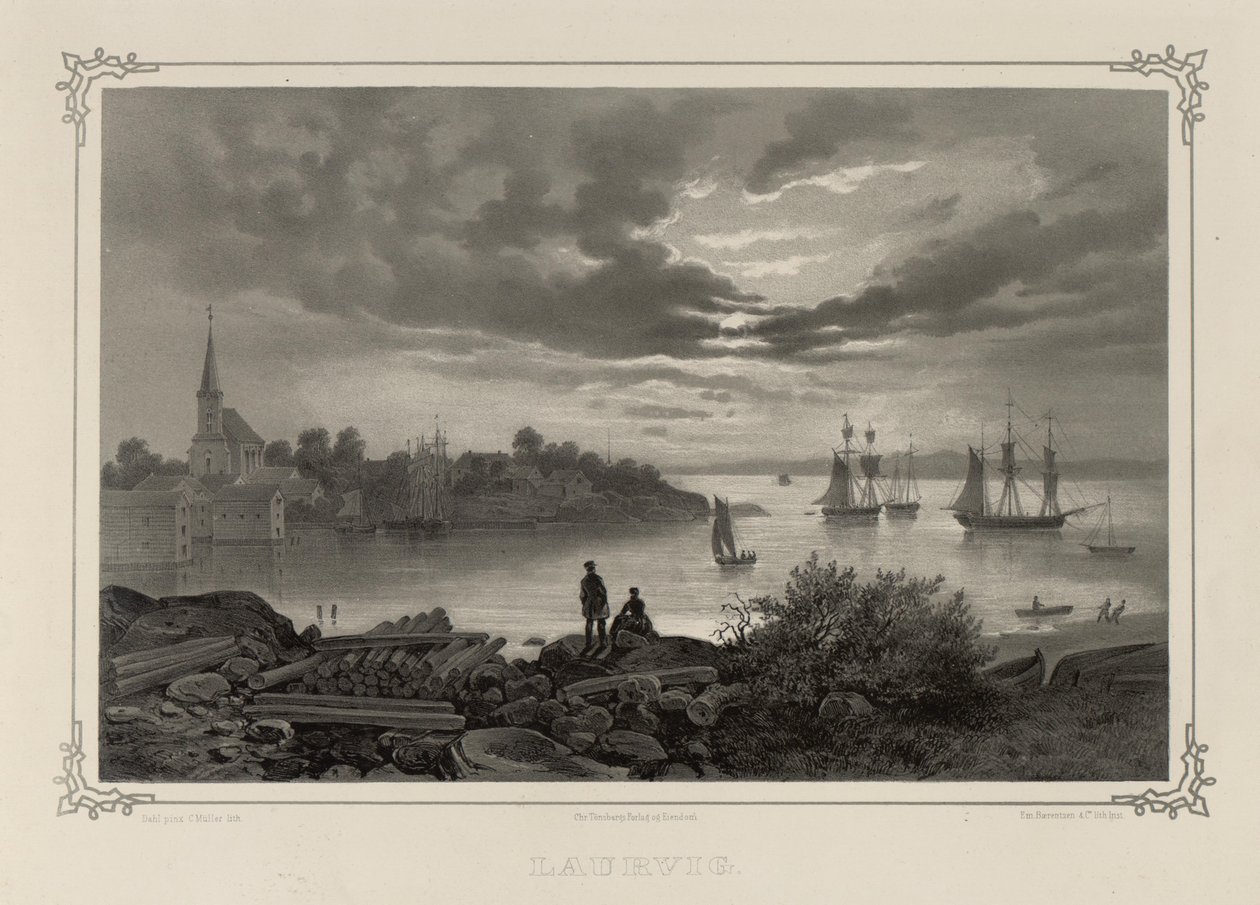 Az illusztráció a Norge fremstillet i Tegninger av Asbjørnsen, P.Chr. og utgitt av Chr. Tønsberg című könyvből származik (no, 1848). alkotó: Johan Christian Dahl