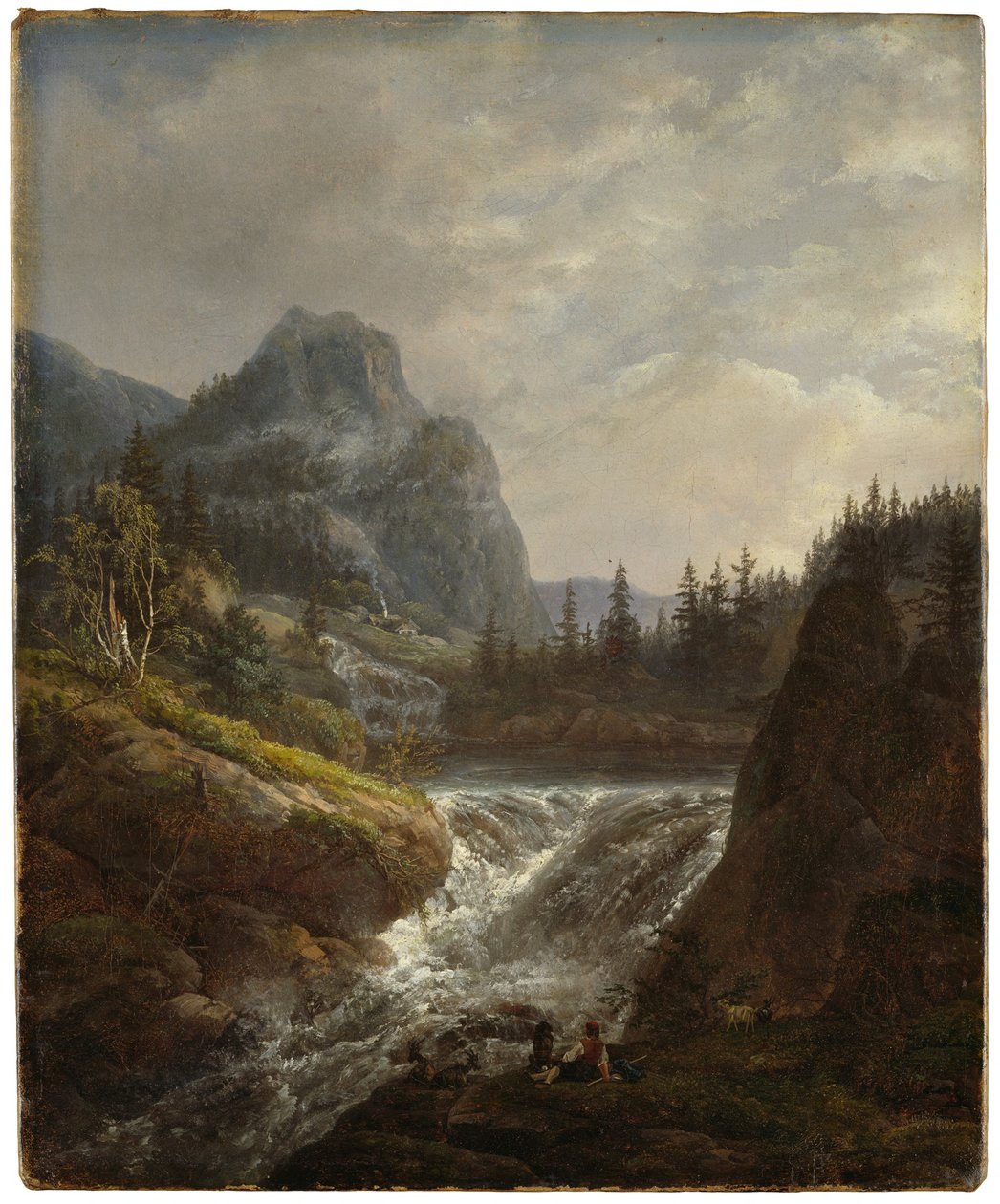 Norvég táj alkotó: Johan Christian Dahl