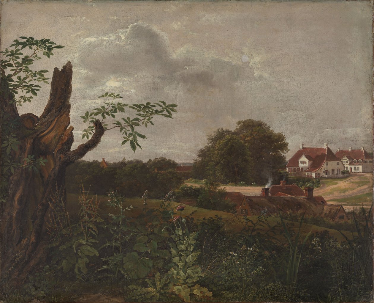 A nagy fogadó Fredensborgban alkotó: Johan Christian Dahl