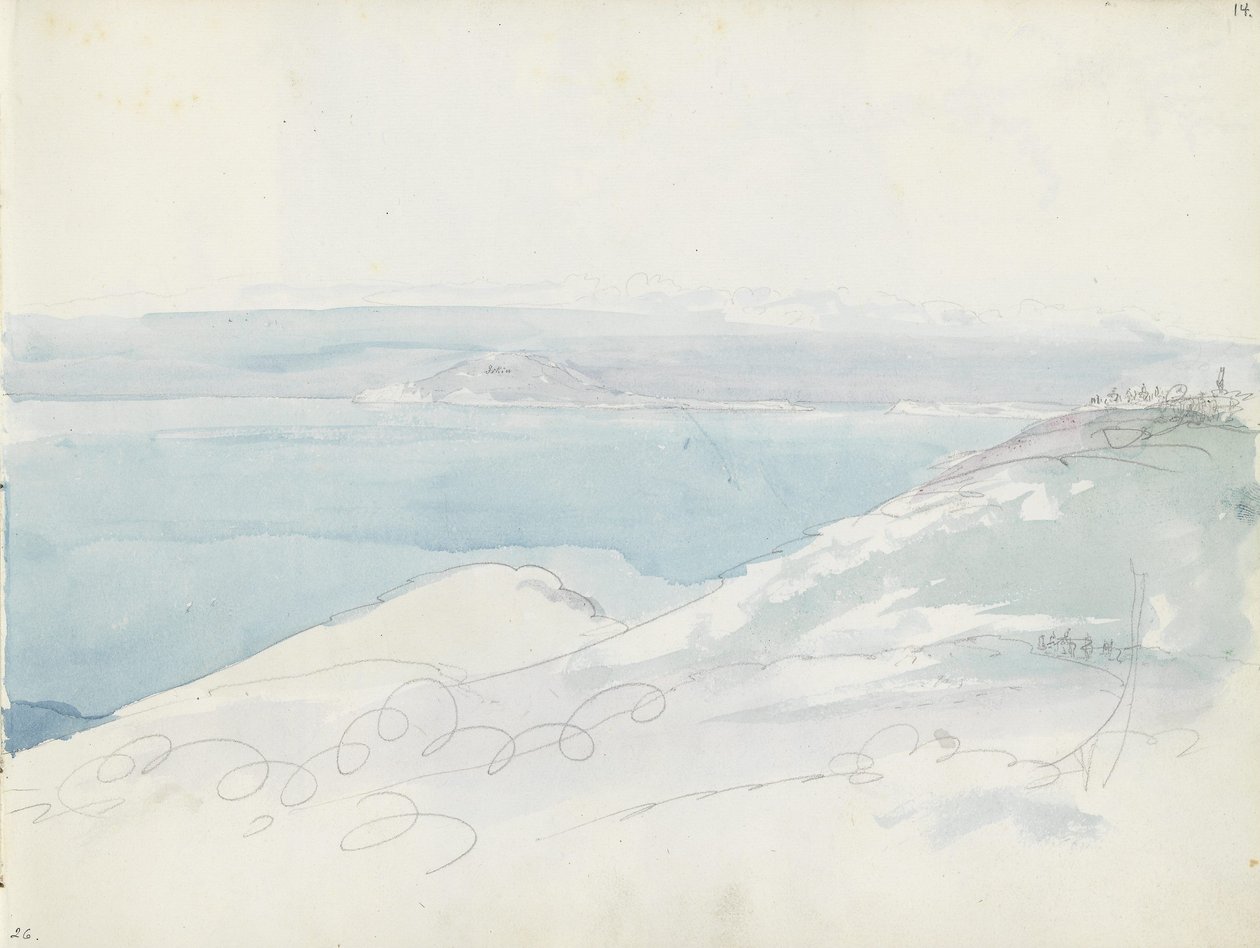 Kilátás a Nápolyi-öbölre a Monte Sant