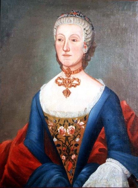 Anne Elizabeth Amalie Berg (Simonsen) portréja alkotó: Johan Christian Remin