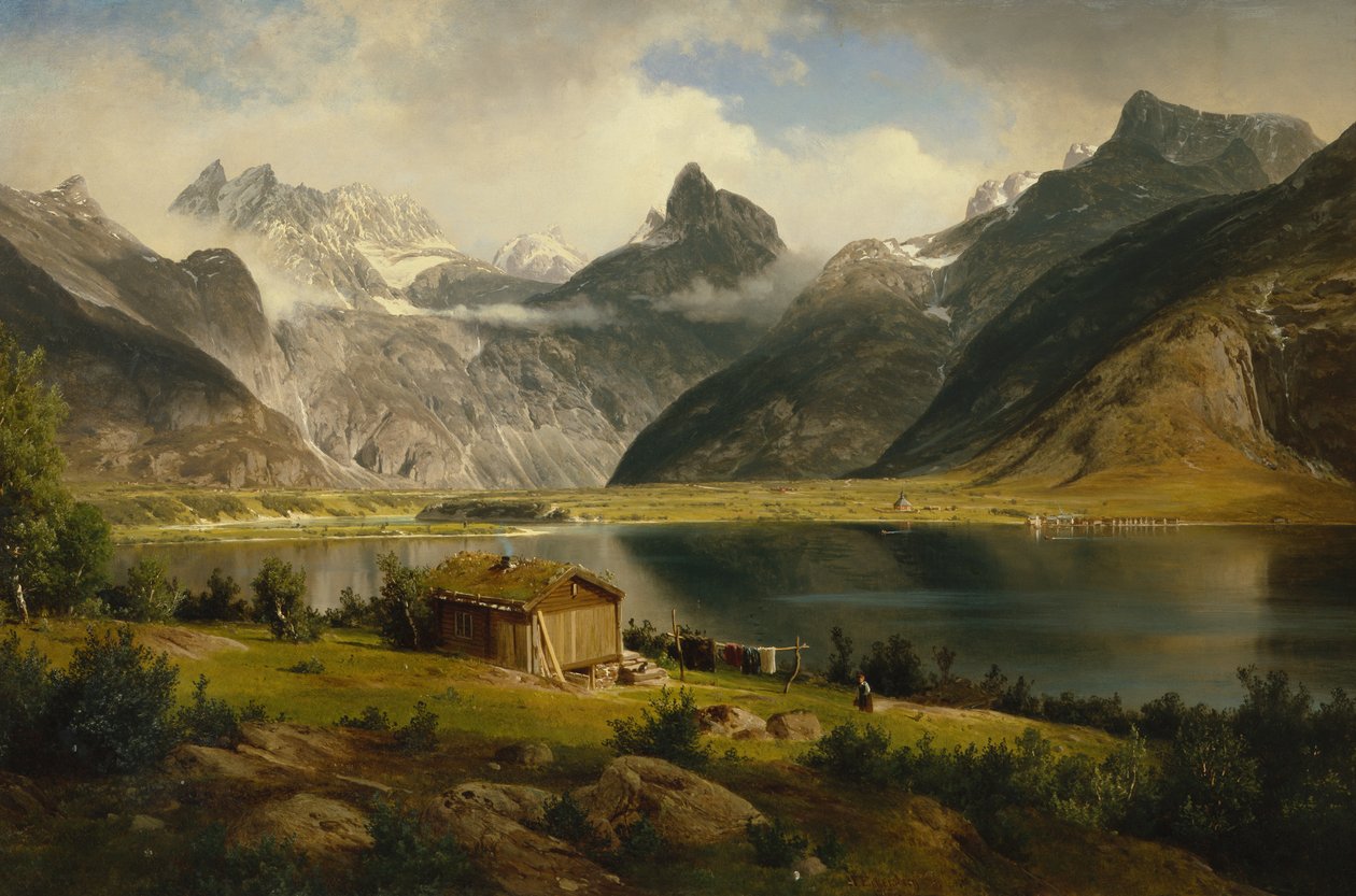 Romsdalshorn alkotó: Johan Fredrik Eckersberg