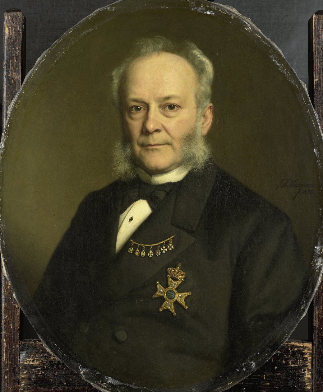 Pieter Mijer (1812-81). Holland Kelet-India főkormányzója alkotó: Johan Heinrich Neuman