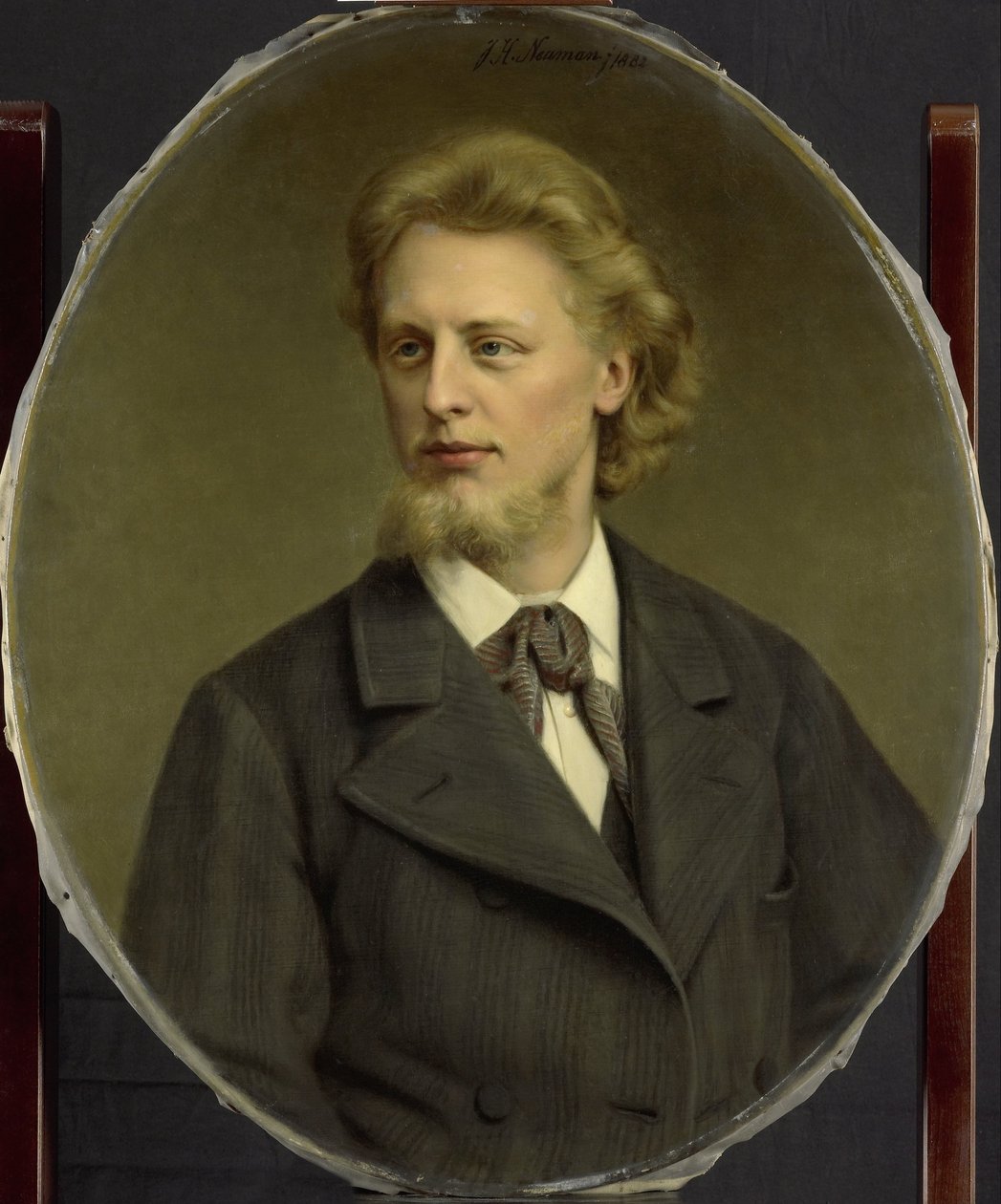 Jacques Fabrice Herman Perk (1859-1881) portréja alkotó: Johan Heinrich Neuman