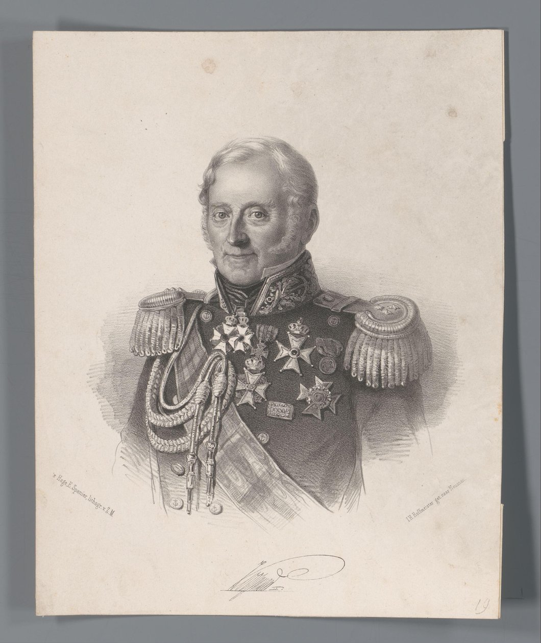 Jan Coenraad Koopman portréja alkotó: Johan Hendrik Hoffmeister