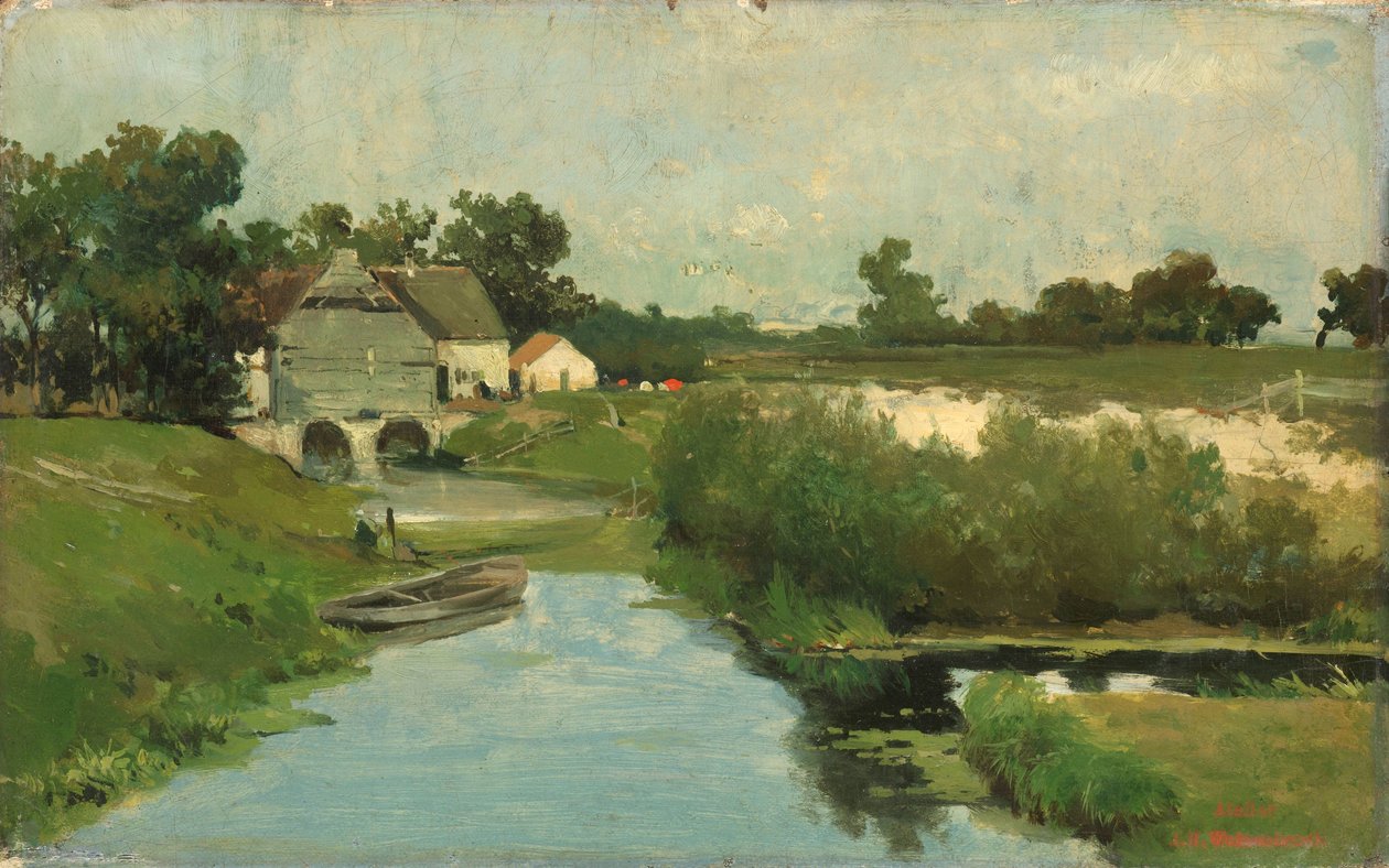 Nyári nap alkotó: Johan Hendrik Weissenbruch