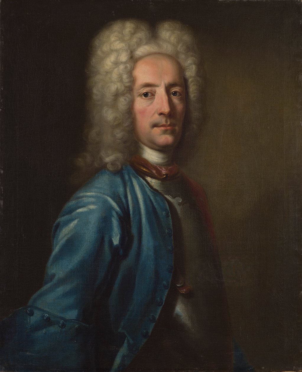 Henrik Falkenberg ezredes Bålbyből alkotó: Johan Henrik Scheffel