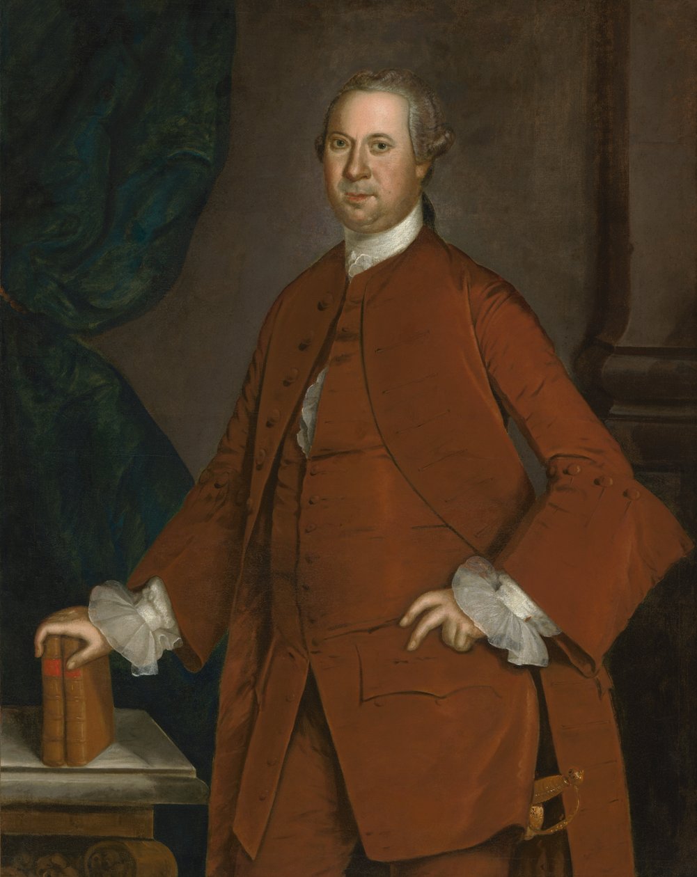 Dániel Szent Tamás Jenifer, c. 1760-1770. alkotó: Johan Hesselius