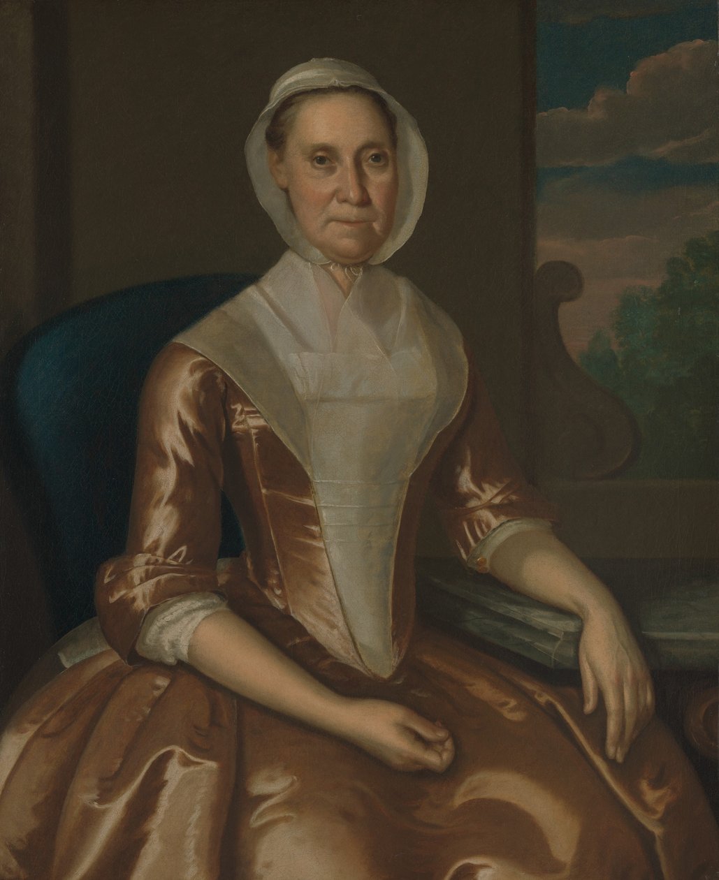 Mrs. Richard Galloway, 1764. alkotó: Johan Hesselius