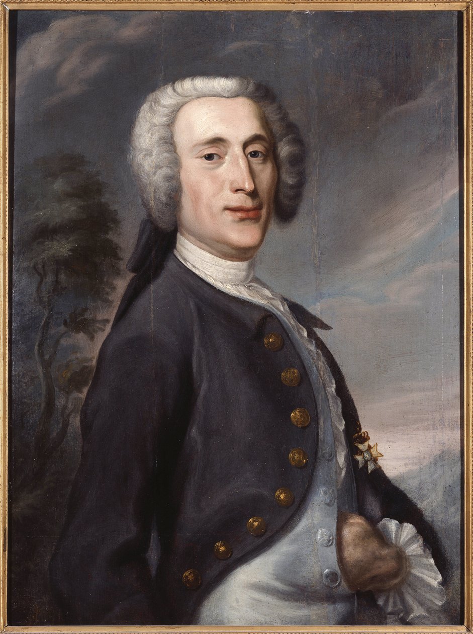 Olof von Dalin (1708-1763) portréja, készítette: Streng, Johan Joachim (1707-1763). Olajfestmény. Mérete: 79x58 cm. Stockholmi Nemzeti Múzeum alkotó: Johan Joachim Streng
