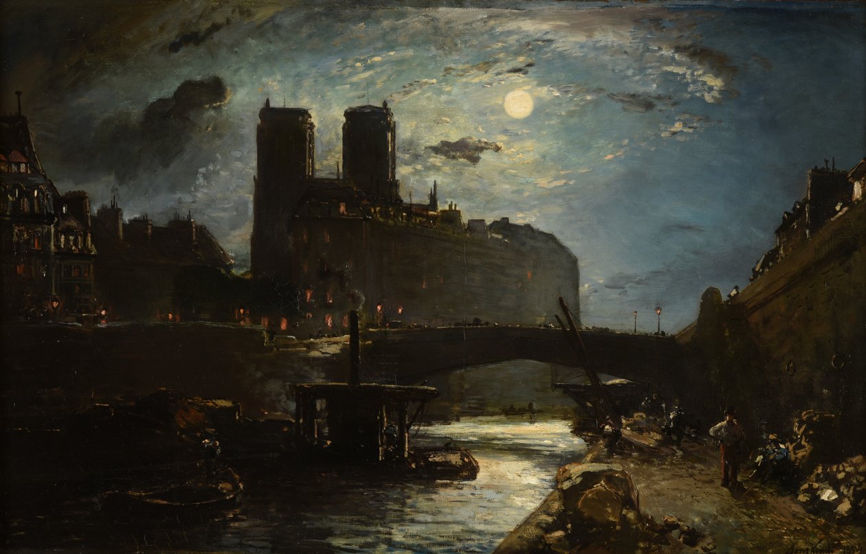 Notre-Dame de Paris alkotó: Johan Jongkind
