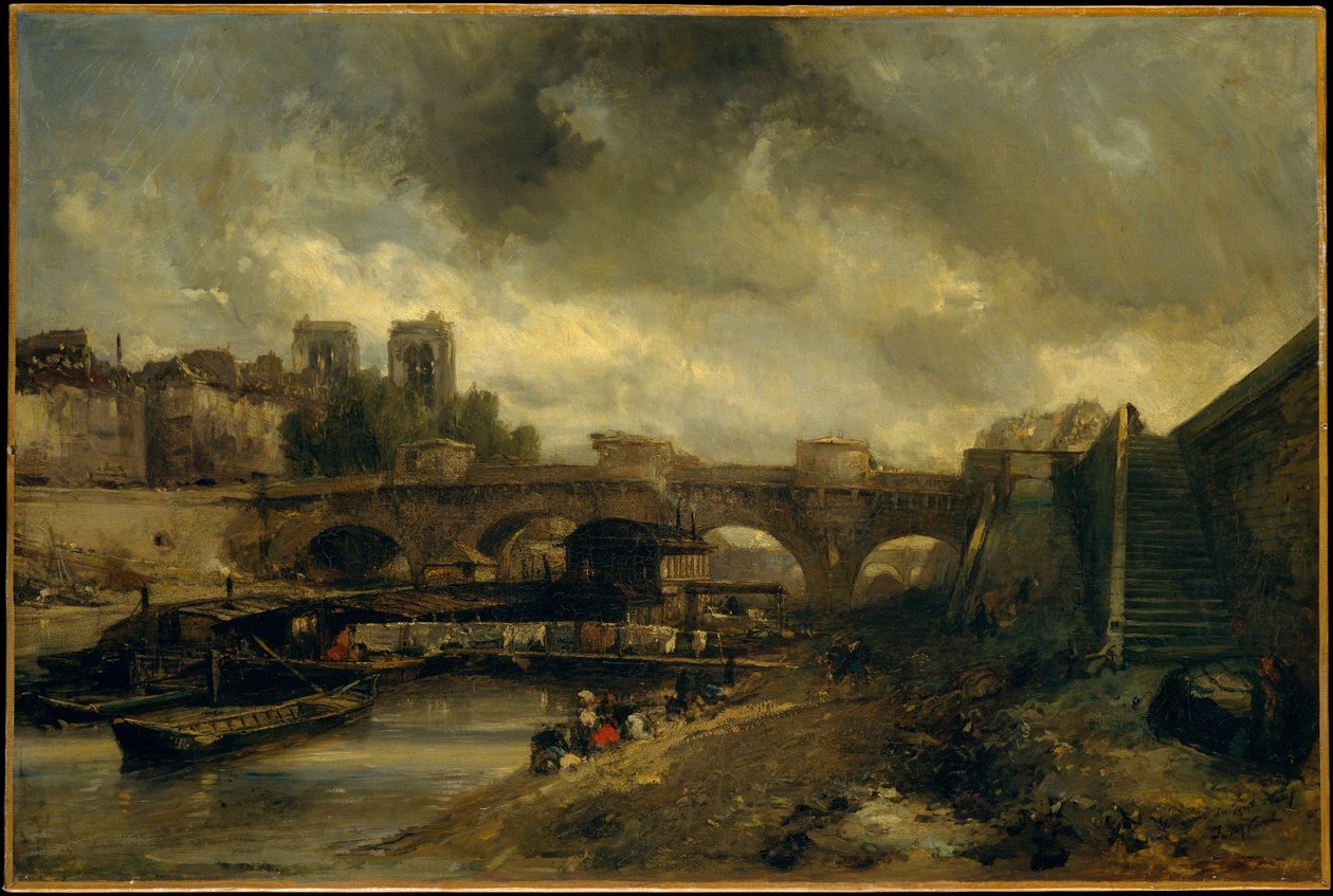 A Pont Neuf alkotó: Johan Jongkind