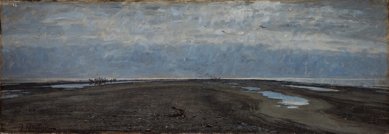 A Skaw Spit. Skagen alkotó: Johan Krouthén