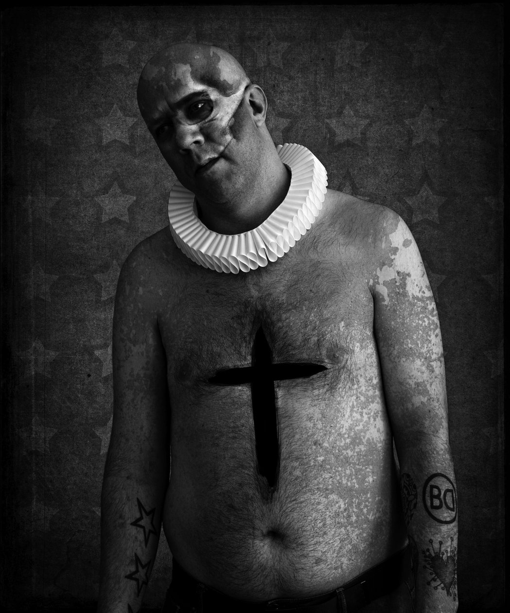 A bohócok halála (sorozat), 2016 (fotómanipuláció) alkotó: Johan Lilja
