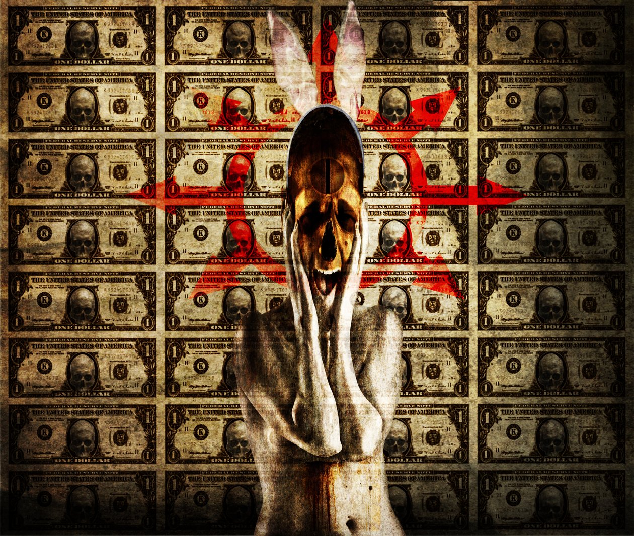 Pénz, 2013 (képmanipuláció) alkotó: Johan Lilja
