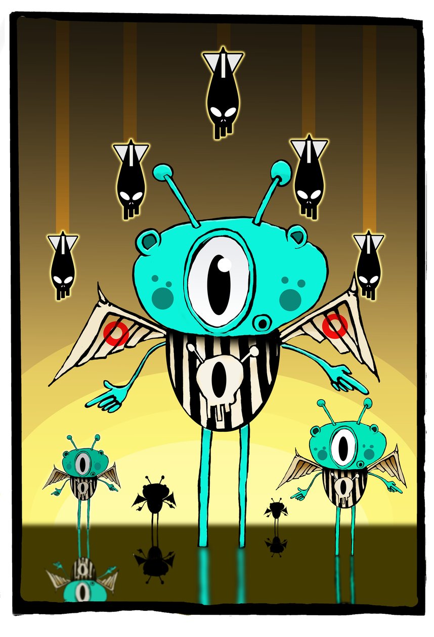 Team Alien, 2012 (illusztráció) alkotó: Johan Lilja