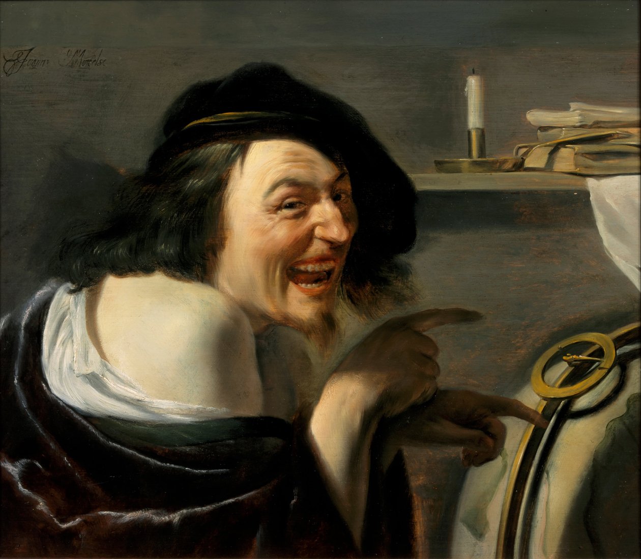 Démokritosz, 1630 alkotó: Johan Moreelse