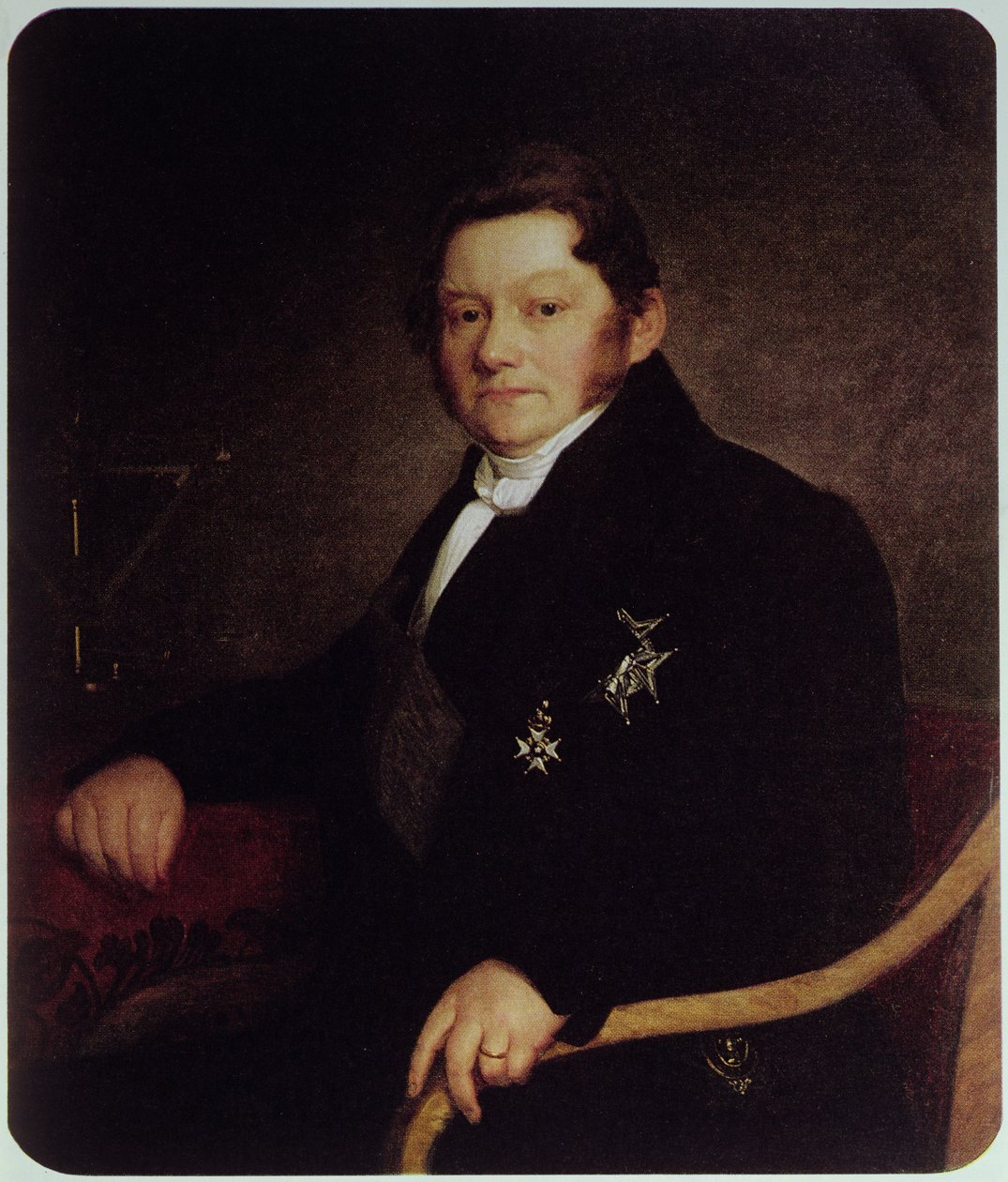 Jons Jakob Berzelius (1779-1848) 1843 alkotó: Johan Olaf Sodermark