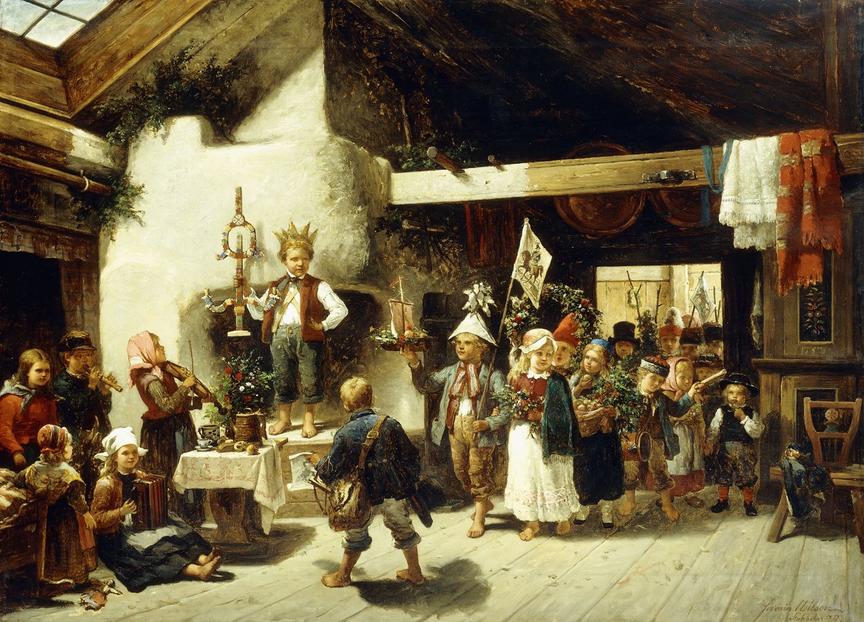 Különleges ünnepség, 1877 alkotó: Johan Severin Nilson