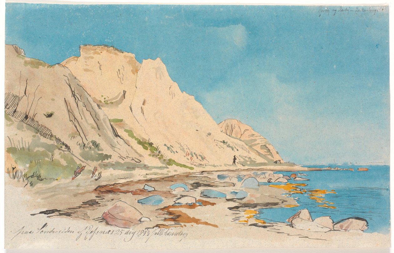 Hellede Klint, Refsnæs alkotó: Johan Thomas Lundbye