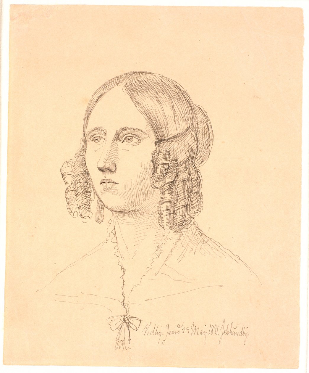Louise Marie Neergaard alkotó: Johan Thomas Lundbye