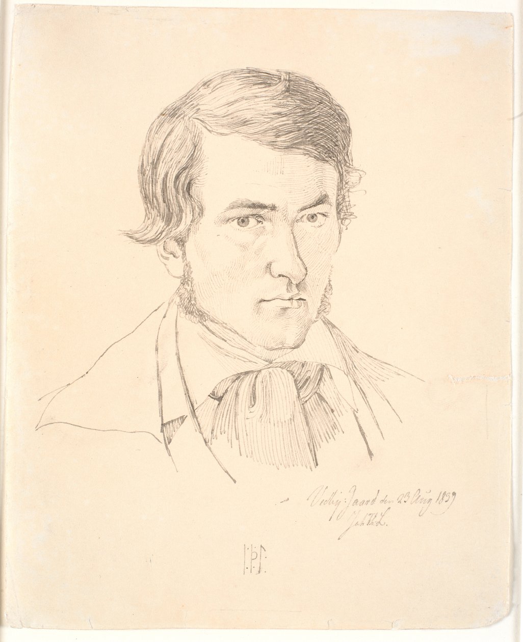 Önarckép alkotó: Johan Thomas Lundbye