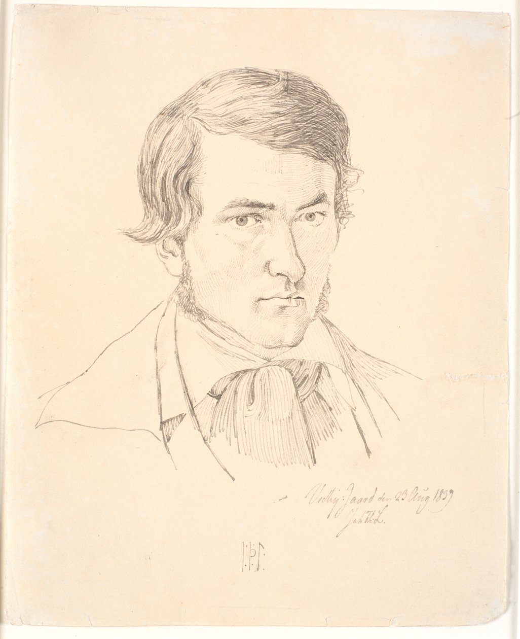 Önarckép alkotó: Johan Thomas Lundbye