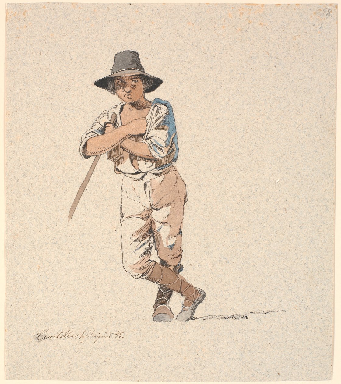 Álló pásztorfiú alkotó: Johan Thomas Lundbye