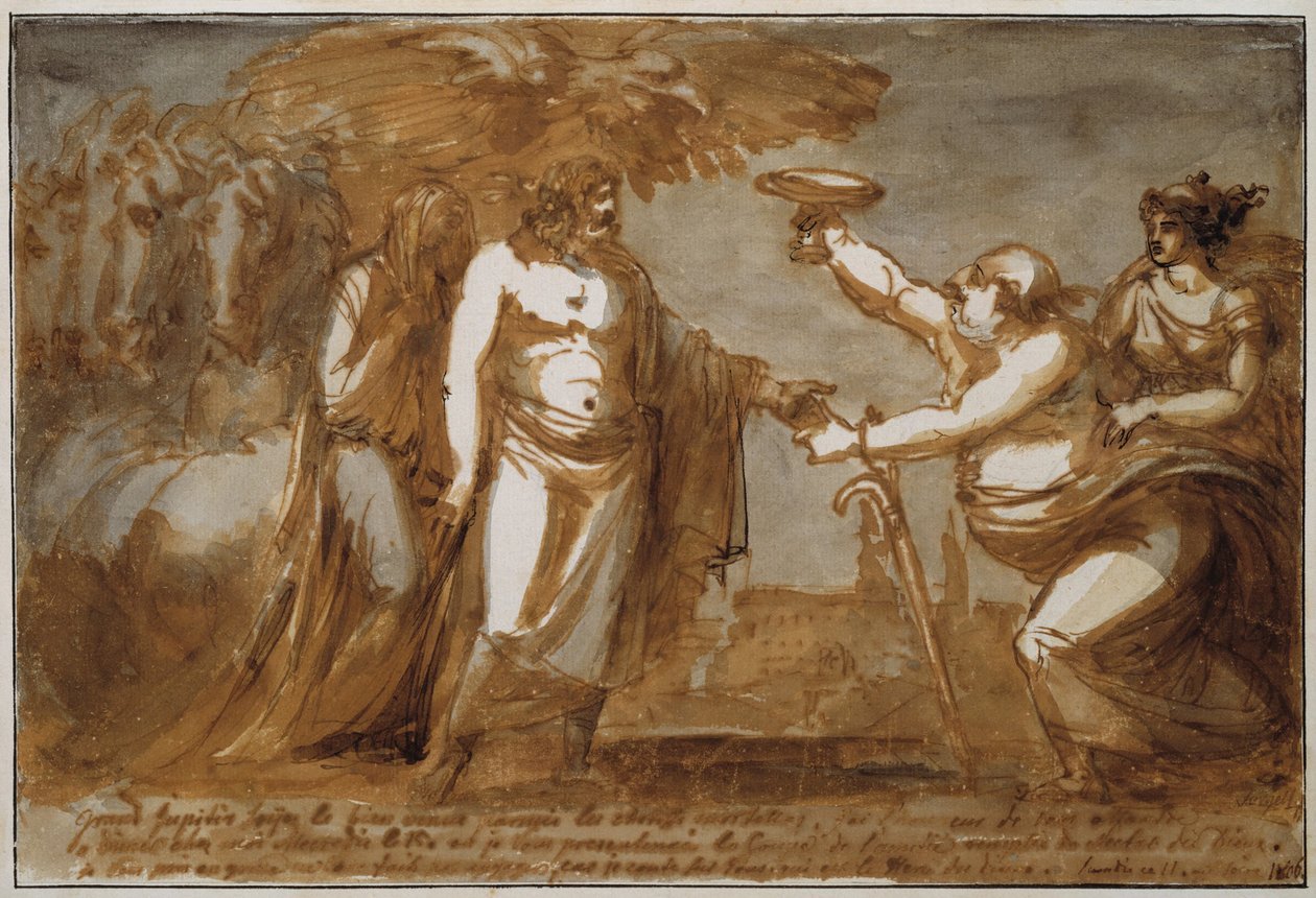 Zeichnung für Pehr Tham alkotó: Johan Tobias Sergel