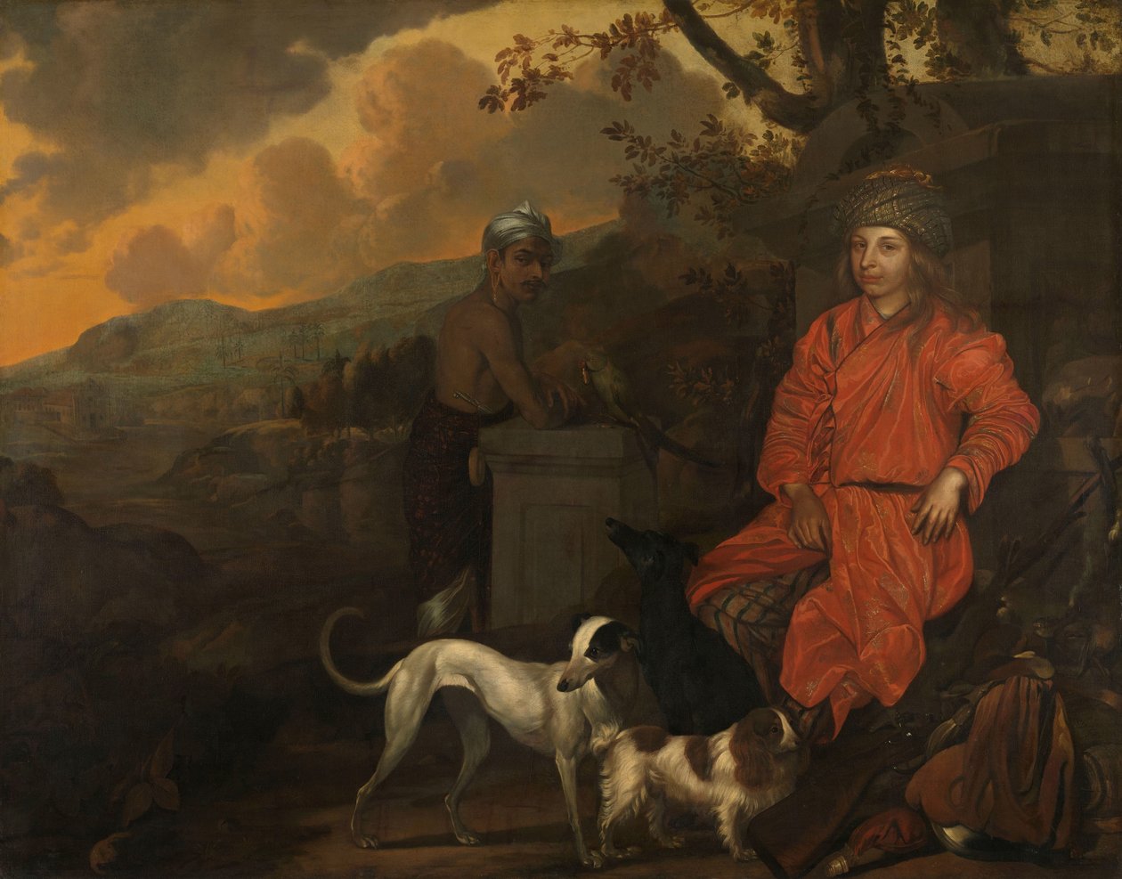Philippus Baldaeus és Gerrit Mossopotam portréja Philippus Baldaeus és asszisztense, Gerrit Mosopatam alkotó: Johan de la Rocquette