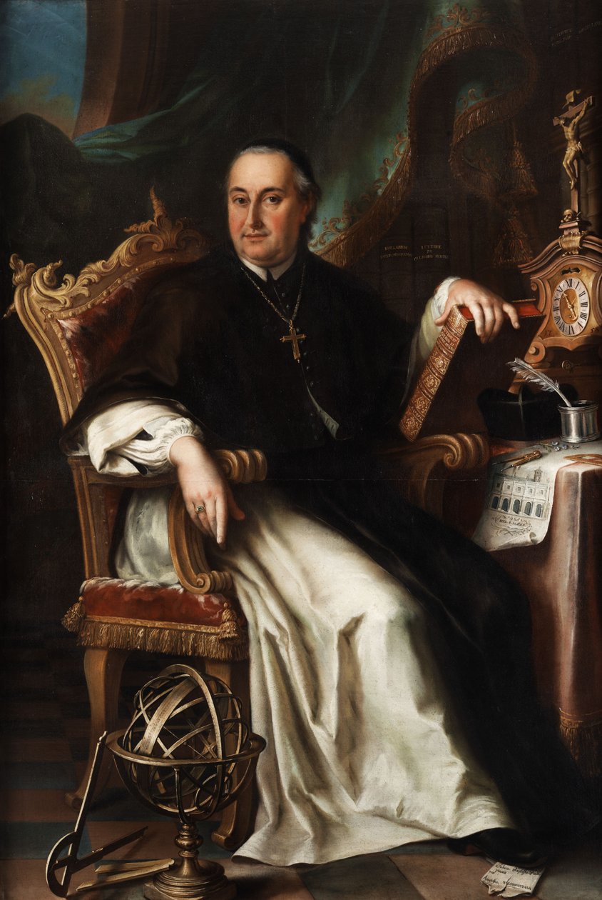 Felice Nerini arcképe alkotó: Johann Baptist Baader