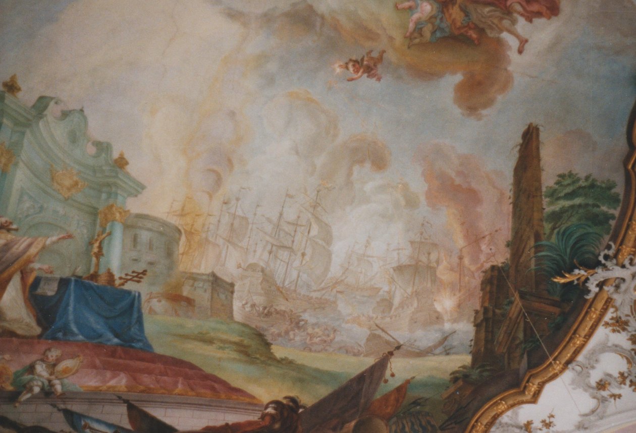 Lepantói tengeri csata alkotó: Johann Baptist Enderle