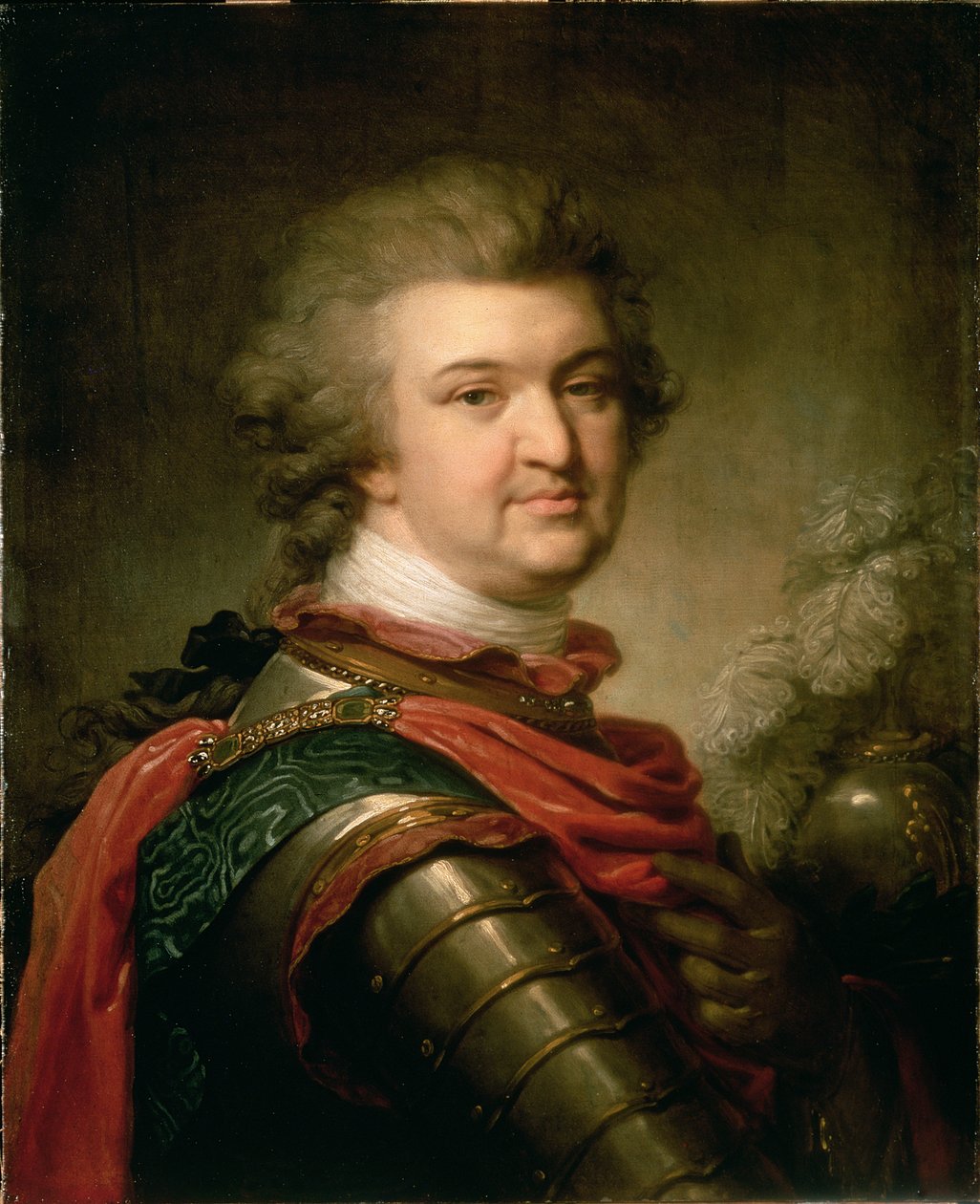 Grigorij Alekszandrovics Potyomkin herceg (1739-91) portréja, 1790 körül alkotó: Johann Baptist Edler von Lampi