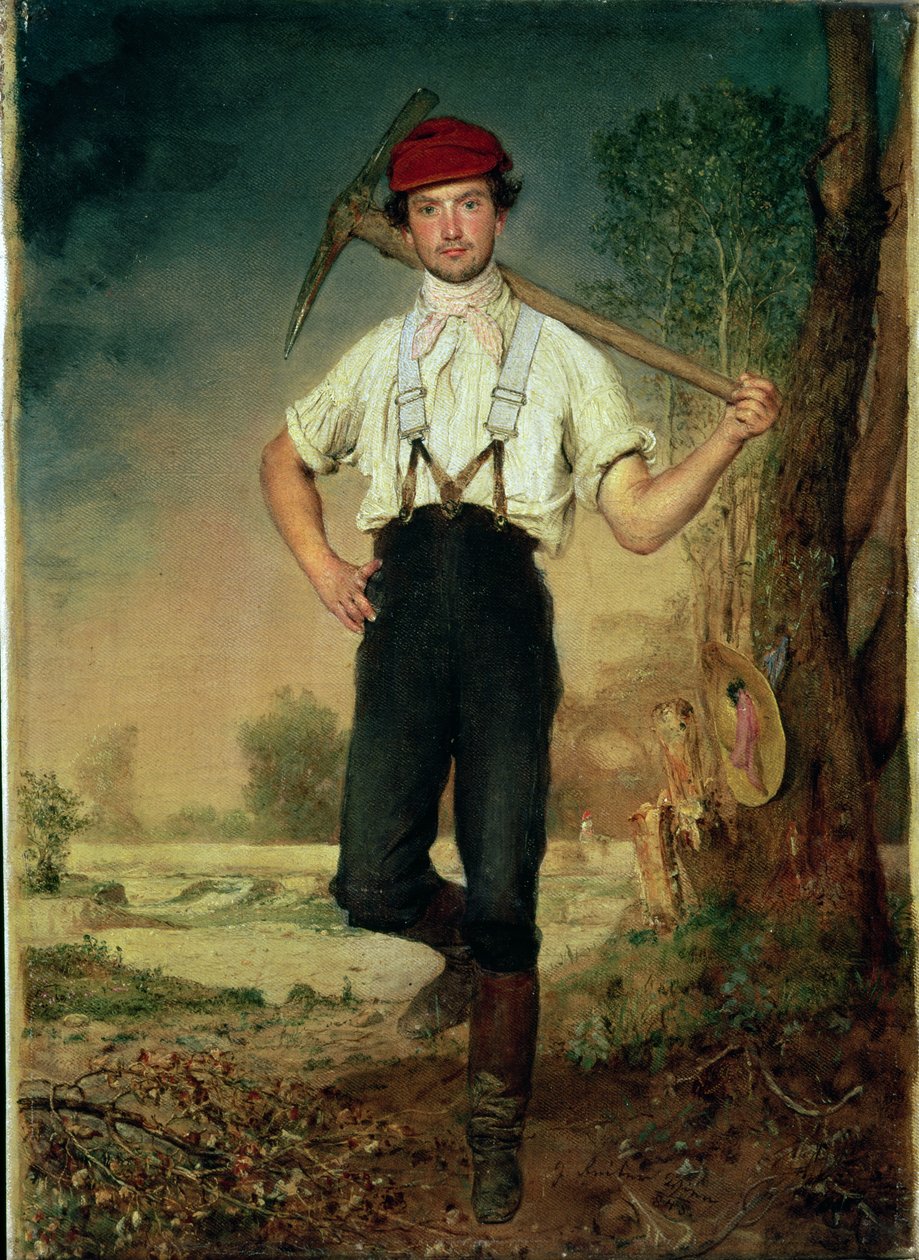 Munkás, 1848 alkotó: Johann Baptist Reiter