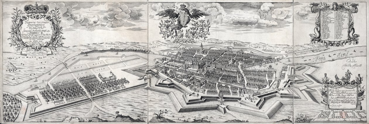 Brandenburgi választási rezidencia alkotó: Johann Bernhard Schultz
