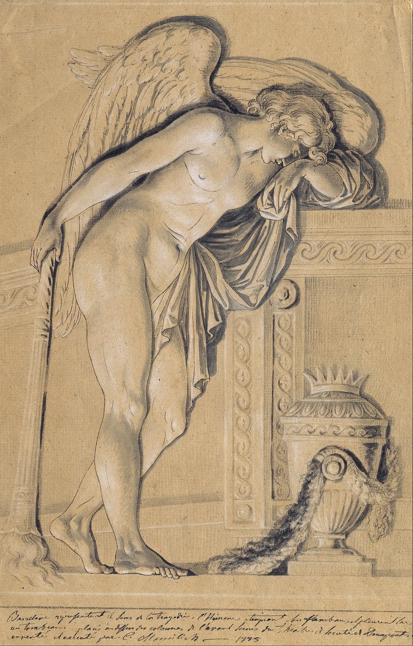 Hymen gyász alkotó: Johann Christian von Mannlich