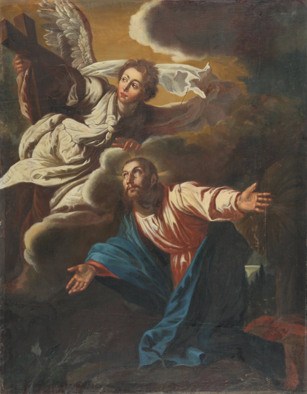 Krisztus az Olajfák hegyén alkotó: Johann Christian Schröder