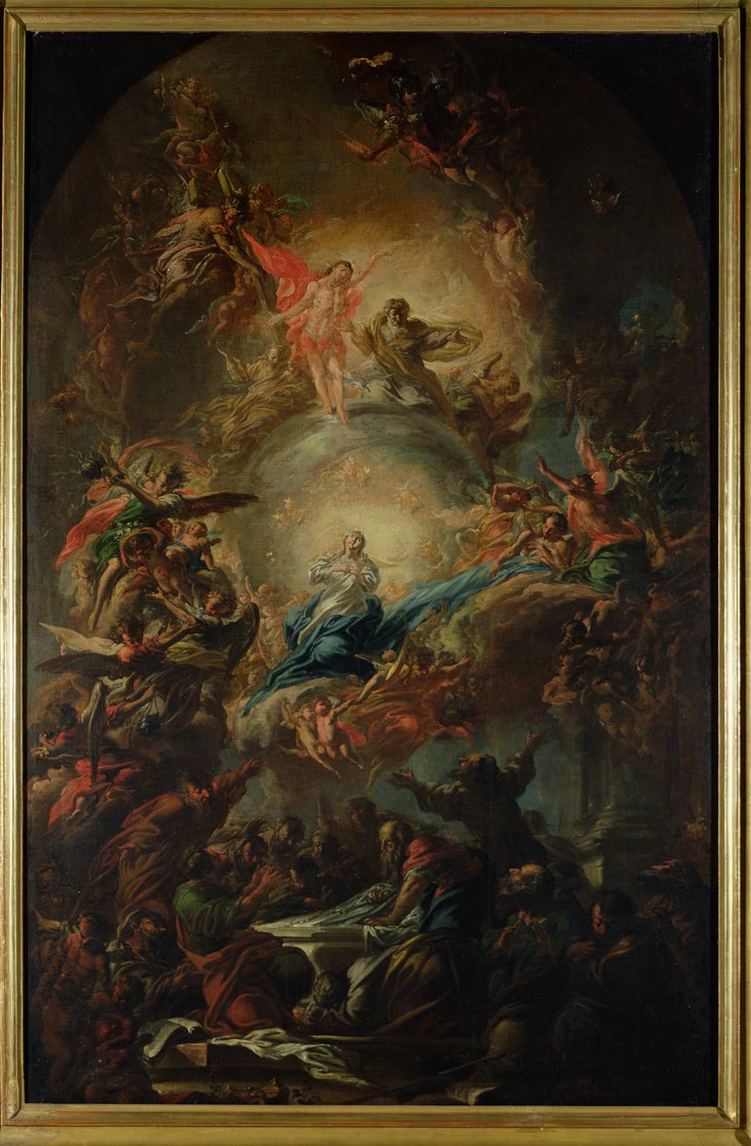 A Nagyboldogasszony, 1695 körül alkotó: Johann Christoph Lischka